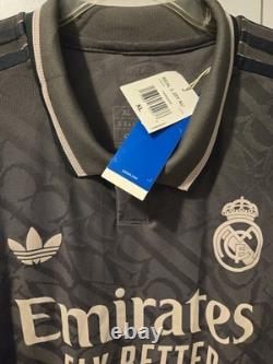 Authentic 2024-25 ADIDAS Real Madrid Jersey Mbappe #9 XL NWT