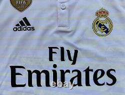 Authentic Adidas 2014/15 Real Madrid Roberto Carlos Corazon Match Jersey M shirt