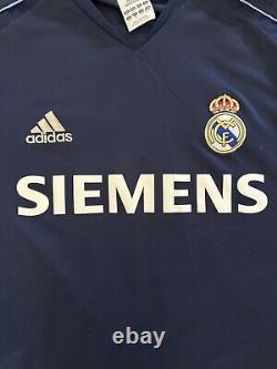 Authentic Adidas David Beckham Real Madrid 2005-06 Away Soccer Jersey XL 109856