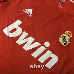 Authentic Adidas Raul Real Madrid 2011-12 Jersey Champions League Patch Large