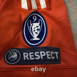 Authentic Adidas Raul Real Madrid 2011-12 Jersey Champions League Patch Large