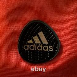 Authentic Adidas Raul Real Madrid 2011-12 Jersey Champions League Patch Large