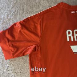 Authentic Adidas Raul Real Madrid 2011-12 Jersey Champions League Patch Large