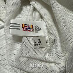 Authentic Beckham Real Madrid 03/04 Home Size XL adidas Soccer Jersey