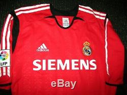 Authentic Casillas Real Madrid Jersey 2005 2006 Porto Spain Shirt Camiseta L