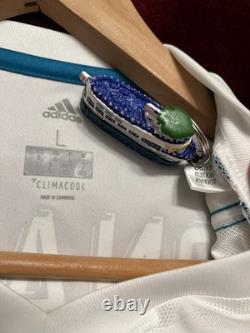 Authentic Cristiano Ronaldo Real Madrid 17/18 UCL Final Long Sleeve Home Jersey