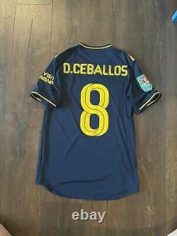 Authentic Player Issue Ceballos Real Madrid Arsenal Jersey Shirt Maglia M Medium