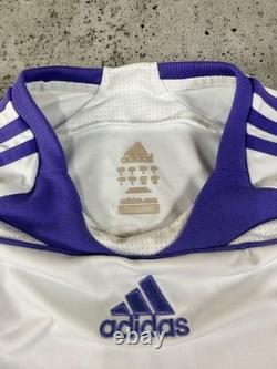 Authentic Real Madrid 2007/08 Home #11 Robben Sz L Adidas Classic Football shirt