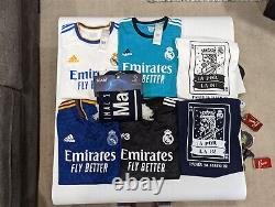 Authentic Real Madrid 21/22 Champions League Winning Season Collection Size XL