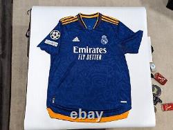 Authentic Real Madrid 21/22 Champions League Winning Season Collection Size XL
