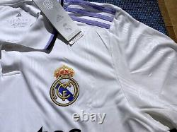 Authentic Real Madrid FC NWT 2024 adidas football Soccer Jersey Adults size L