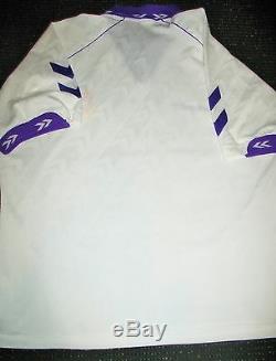 Authentic Real Madrid Hummel 1993 1994 ZAMORANO ERA Jersey Camiseta Shirt L