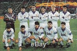 Authentic Real Madrid Hummel 1993 1994 ZAMORANO ERA Jersey Camiseta Shirt L