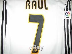Authentic Real Madrid Raul Adidas Jersey Match Issue Camiseta 2003 2004 Shirt