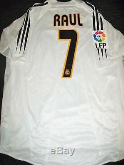 Authentic Real Madrid Raul Adidas Jersey Player Issue Camiseta 2004 2005 Shirt