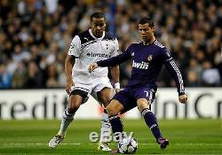 Authentic Real Madrid Ronaldo 2010 2011 Purple UEFA Jersey Camiseta Shirt L