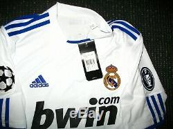 Authentic Real Madrid Ronaldo 2010 2011 UEFA Jersey Camiseta Juventus M BNWT