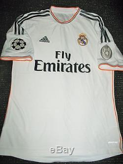 Authentic Real Madrid Ronaldo UEFA 2013 2014 Jersey Camiseta Shirt Maglia M