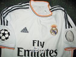 Authentic Real Madrid Ronaldo UEFA 2013 2014 Jersey Camiseta Shirt Maglia M