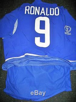 Authentic Ronaldo Brazil Player Issue 2002 Jersey Shirt Real Madrid Barcelona