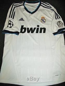 Authentic Ronaldo Real Madrid 2012 2013 UEFA Jersey Camiseta Shirt Size L