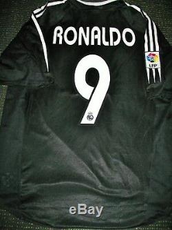 Authentic Ronaldo Real Madrid Jersey 2004 2005 Brazil Camiseta Trikot Shirt M