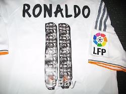 Authentic Ronaldo Real Madrid Match Worn Jersey Raul Farewell Match Camiseta