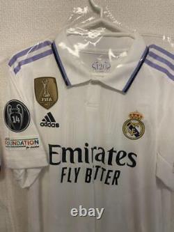Authentic Toni Kroos Real Madrid 22-23 UCL Home Size L adidas Jersey