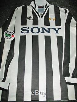 Authentic Zidane Juventus 1996 1997 Jersey Shirt Camiseta Maglia Real Madrid XL
