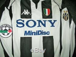 Authentic Zidane Juventus 1997 1998 Jersey Shirt Camiseta Maglia Real Madrid M