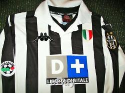 Authentic Zidane Juventus 1999 2000 Jersey Shirt Camiseta Maglia Real Madrid M
