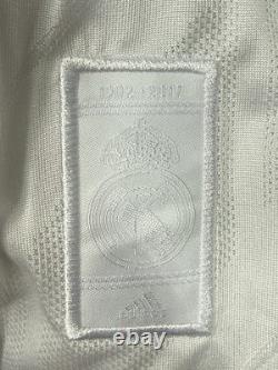Authentic adidas Real Madrid Cristiano Ronaldo #7 White Home Jersey Men's M