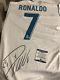 Autographed Christiano Ronaldo Official Real Madrid Spain Jersey Beckett Signed