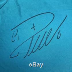 Autographed/Signed CRISTIANO RONALDO Real Madrid Blue Jersey Beckett BAS COA