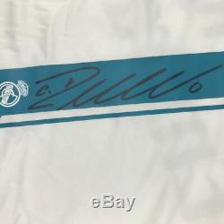 Autographed/Signed CRISTIANO RONALDO Real Madrid White Jersey Beckett BAS COA