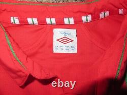 BALE #11 WALES Umbro Official Jersey Soccer XL BNWT Real Madrid L/S