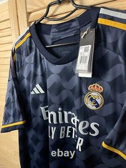 BELLINGHAM #5 REAL MADRID AWAY JERSEY FOOTBALL SOCCER SHIRT ADIDAS MENS sz XXL