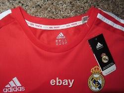 BENZEMA #9 Real Madrid 2011-12 UCL Jersey Shirt Size 2XL XXL NWT Soccer