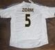 BNWT 2004 2005 REAL MADRID #5 ZIDANE Official Home Jersey La Liga UL Patch XL