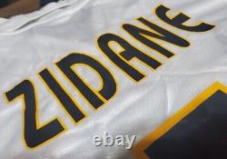 BNWT 2004 2005 REAL MADRID #5 ZIDANE Official Home Jersey La Liga UL Patch XL