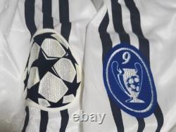 BNWT 2004 2005 REAL MADRID #5 ZIDANE Official Home Jersey La Liga UL Patch XL