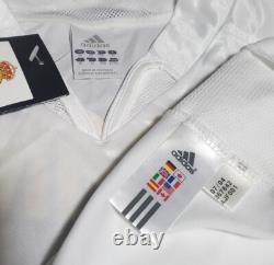 BNWT 2004 2005 REAL MADRID #5 ZIDANE Official Home Jersey La Liga UL Patch XL