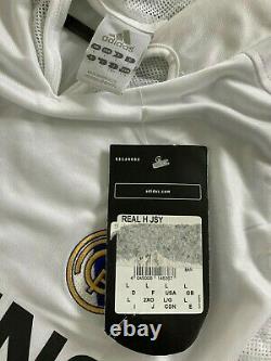 BNWT AUTHENTIC Adidas Real Madrid Home L Beckham 23 jersey shirt maglia camiseta