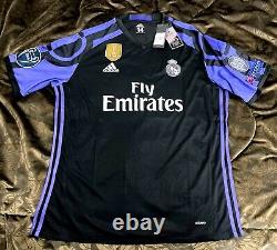 BNWT Cristiano Ronaldo Jersey #7 Real Madrid 2016/2017 Shirt CR7 Third Kit