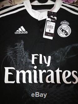 BNWT Original Real Madrid Third 14/15 S size Rare item