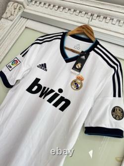BNWT Real Madrid 2012-2013 Home Soccer Jersey Football Kit Shirt Size M
