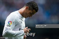 BNWT Real Madrid Official Jersey 2015 2016 Ronaldo Long Sleeve Shirt (M) Liga