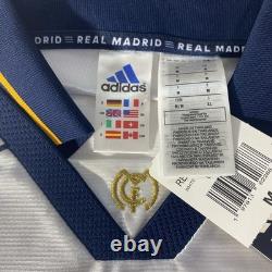 BRAND NEWAuthentic Adidas Real Madrid 1999/00 Home Soccer Jersey Reissue Sz M