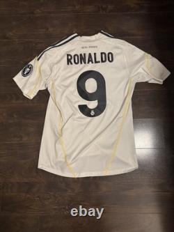 BRAND NEW Size S, Rare CR9 Real Madrid 2009-10 Home Jersey-Ronaldo First Season