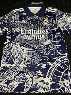 BUNDLE! 4 RARE Real Madrid Soccer Jerseys Dragon Edition